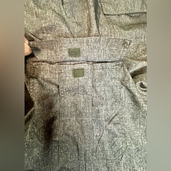 Lee Men's Big and Tall Performance Cargo Short, Grey Heathered, Size 50 Preowned - Picture 11 of 12